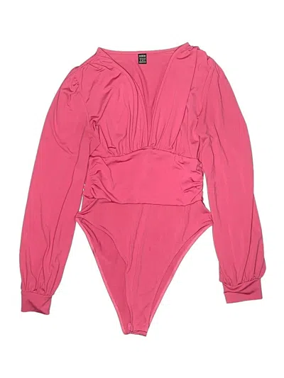 Pre-owned Shein Bodysuit In Pink