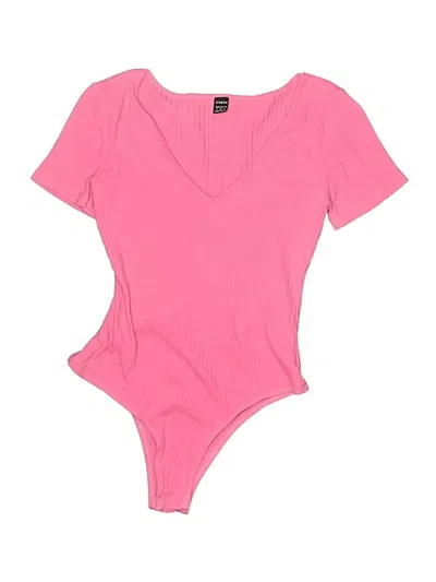 Pre-owned Shein Bodysuit In Pink