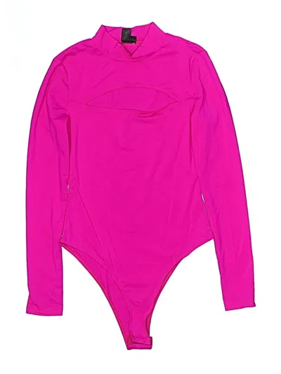Pre-owned Shein Bodysuit In Pink