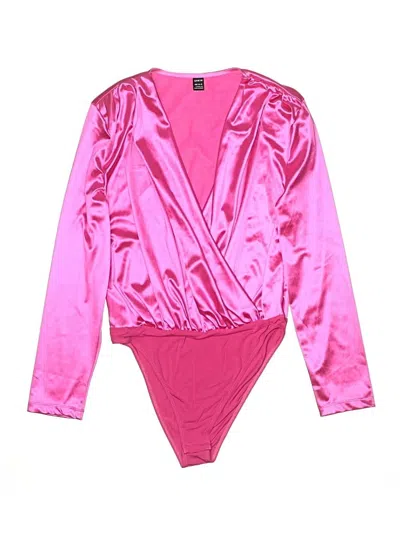 Pre-owned Shein Bodysuit In Pink