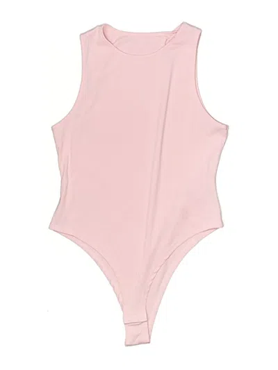 Pre-owned Shein Bodysuit In Pink