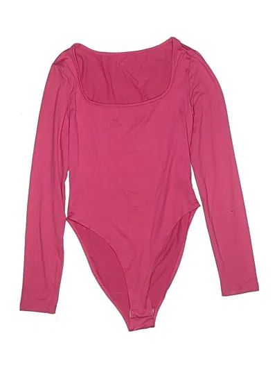 Pre-owned Shein Bodysuit In Pink
