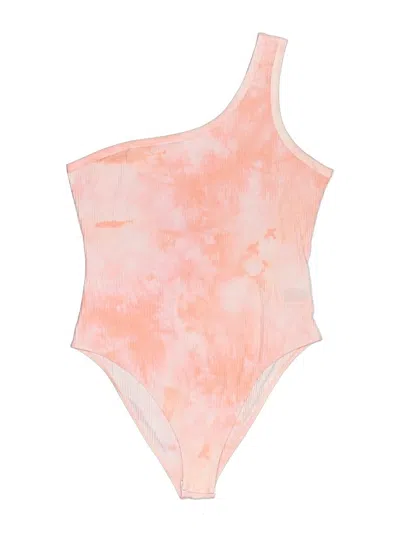 Pre-owned Shein Bodysuit In Pink