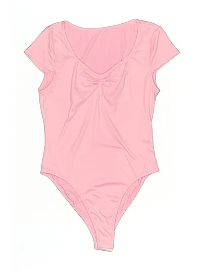 Pre-owned Shein Bodysuit In Pink