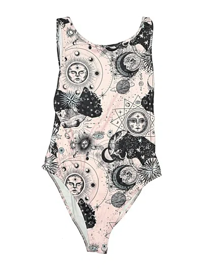 Pre-owned Shein Bodysuit In Pink