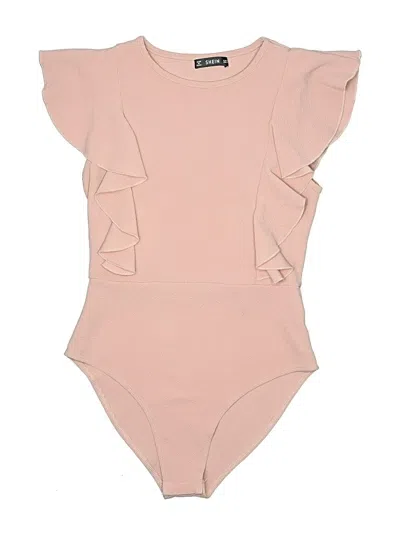 Pre-owned Shein Bodysuit In Pink