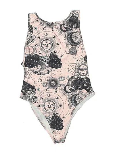 Pre-owned Shein Bodysuit In Pink