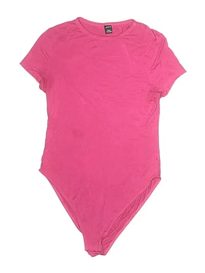 Pre-owned Shein Bodysuit In Pink