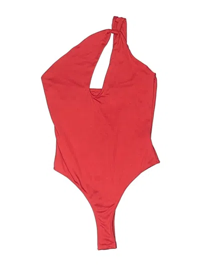 Pre-owned Shein Bodysuit In Red
