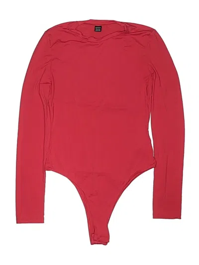 Pre-owned Shein Bodysuit In Red