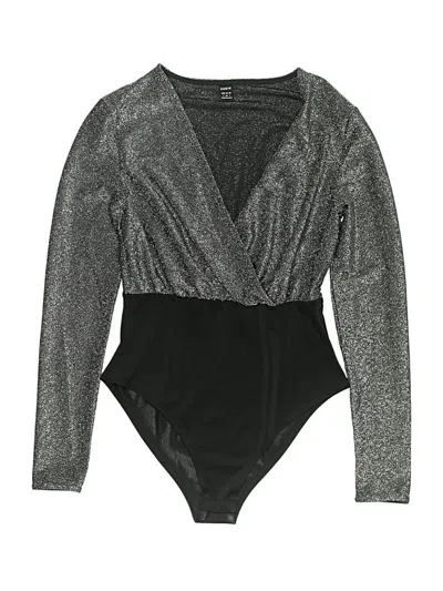 Pre-owned Shein Bodysuit In Silver