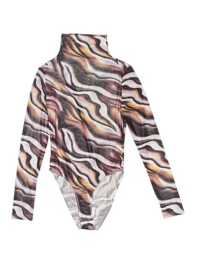 Pre-owned Shein Bodysuit In Silver