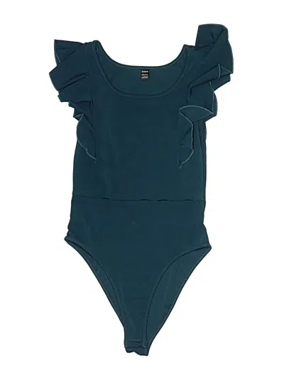 Pre-owned Shein Bodysuit In Teal