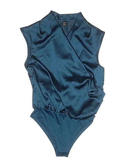 Pre-owned Shein Bodysuit In Teal