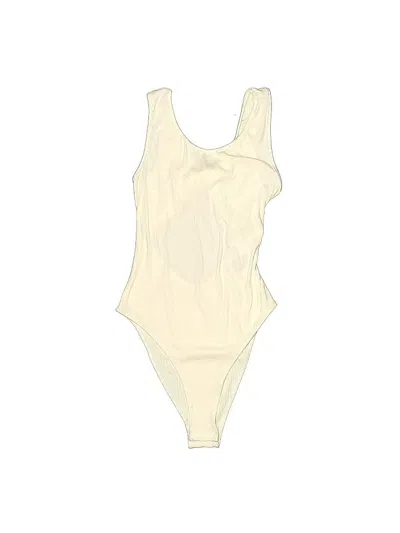 Pre-owned Shein Bodysuit In White