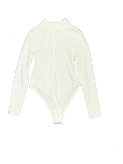Pre-owned Shein Bodysuit In White
