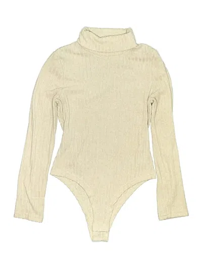 Pre-owned Shein Bodysuit In White