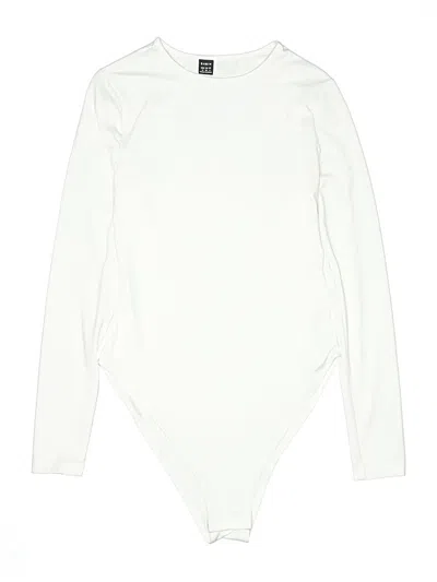 Pre-owned Shein Bodysuit In White