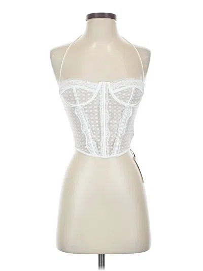 Pre-owned Shein Bodysuit In White