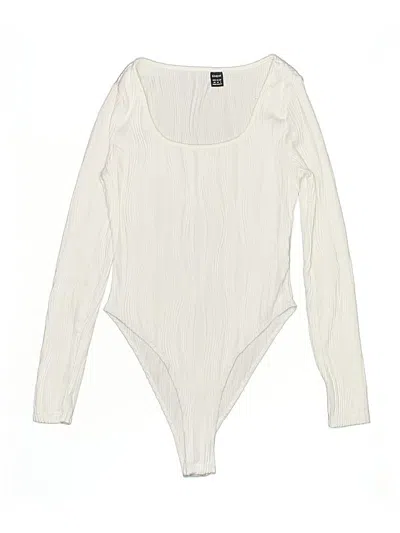 Pre-owned Shein Bodysuit In White