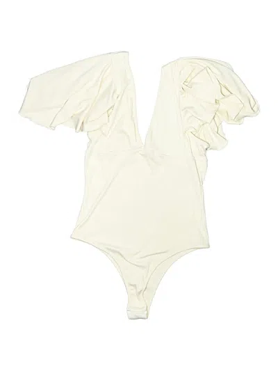 Pre-owned Shein Bodysuit In White