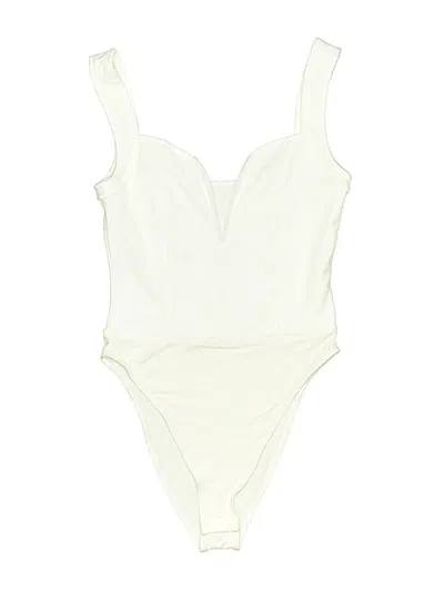 Pre-owned Shein Bodysuit In White