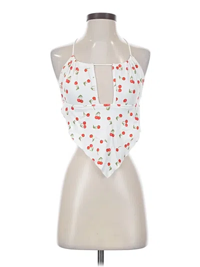 Pre-owned Shein Bodysuit In White