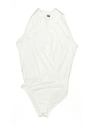 Pre-owned Shein Bodysuit In White