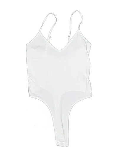 Pre-owned Shein Bodysuit In White