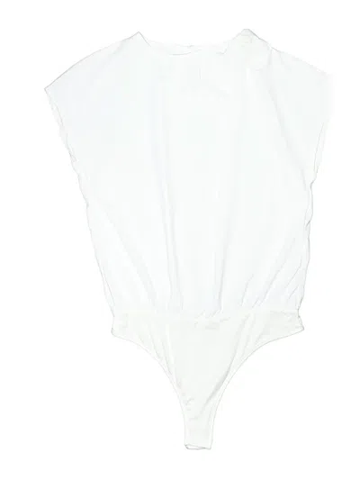 Pre-owned Shein Bodysuit In White