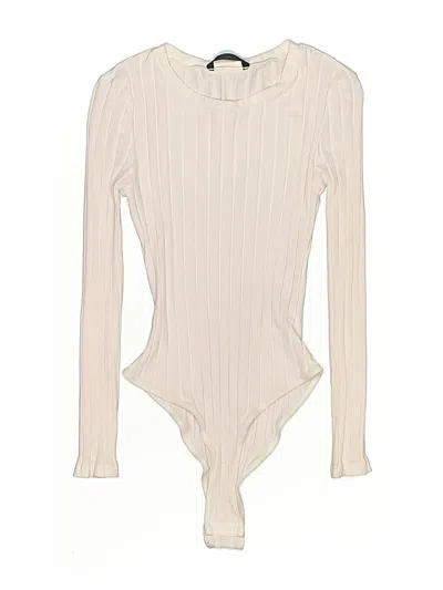 Pre-owned Shein Bodysuit In White