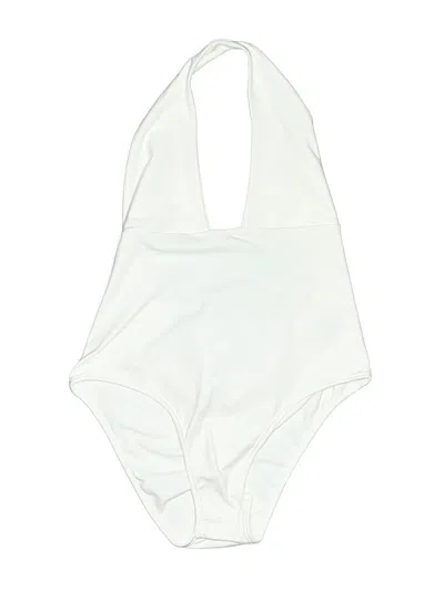 Pre-owned Shein Bodysuit In White