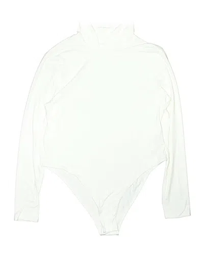 Pre-owned Shein Bodysuit In White