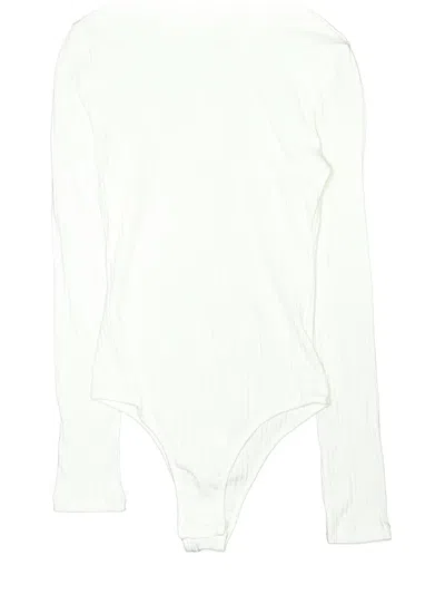 Pre-owned Shein Bodysuit In White