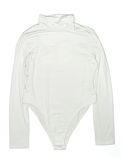 Pre-owned Shein Bodysuit In White