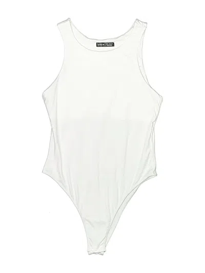 Pre-owned Shein Bodysuit In White