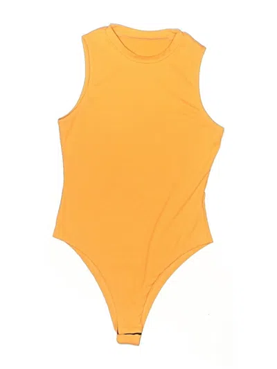 Pre-owned Shein Bodysuit In Yellow