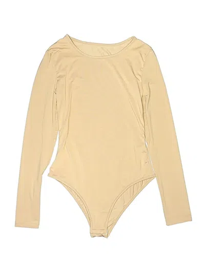 Pre-owned Shein Bodysuit In Yellow