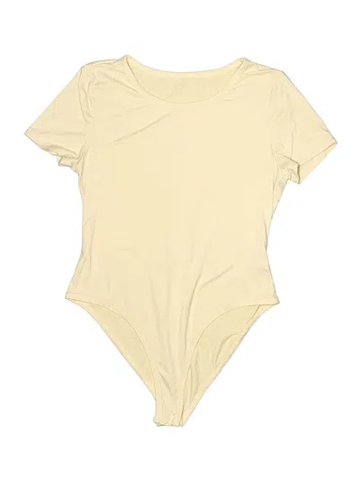 Pre-owned Shein Bodysuit In Yellow