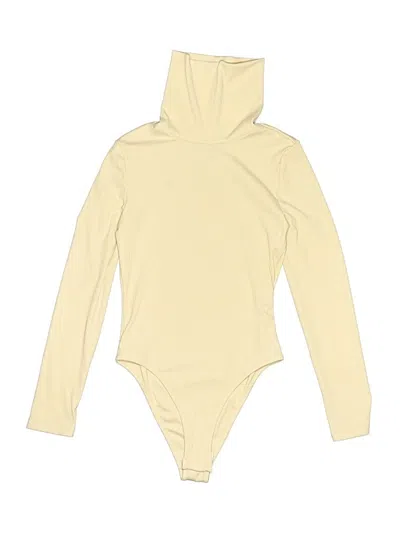 Pre-owned Shein Bodysuit In Yellow