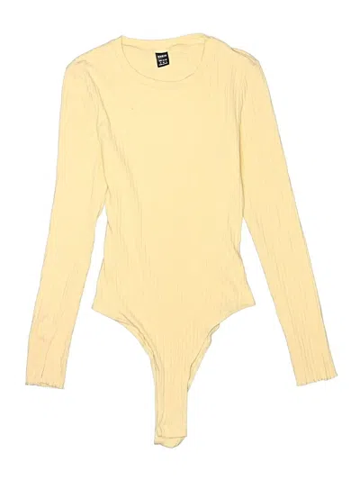 Pre-owned Shein Bodysuit In Yellow