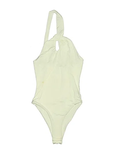 Pre-owned Shein Bodysuit In Yellow