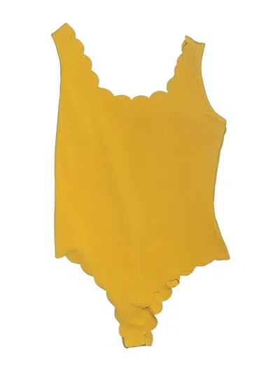 Pre-owned Shein Bodysuit In Yellow