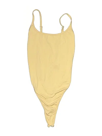 Pre-owned Shein Bodysuit In Yellow
