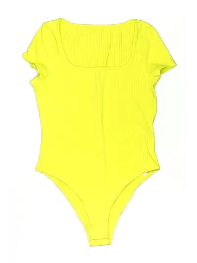 Shein Bodysuit In Yellow