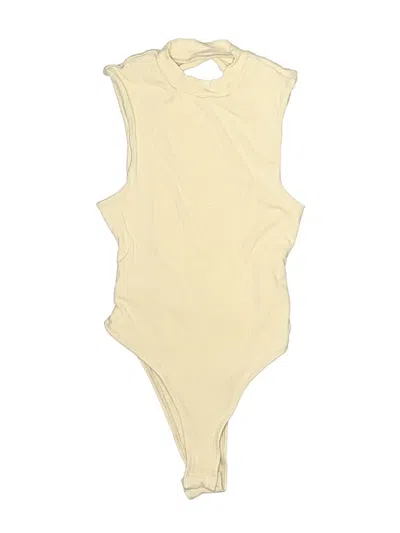 Pre-owned Shein Bodysuit In Yellow