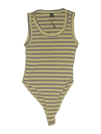 Pre-owned Shein Bodysuit In Yellow