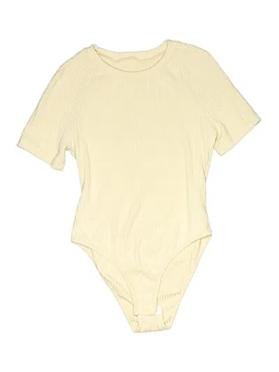 Pre-owned Shein Bodysuit In Yellow