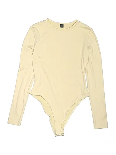 Pre-owned Shein Bodysuit In Yellow