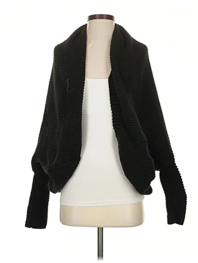 Pre-owned Shein Cardigan Sweater In Black